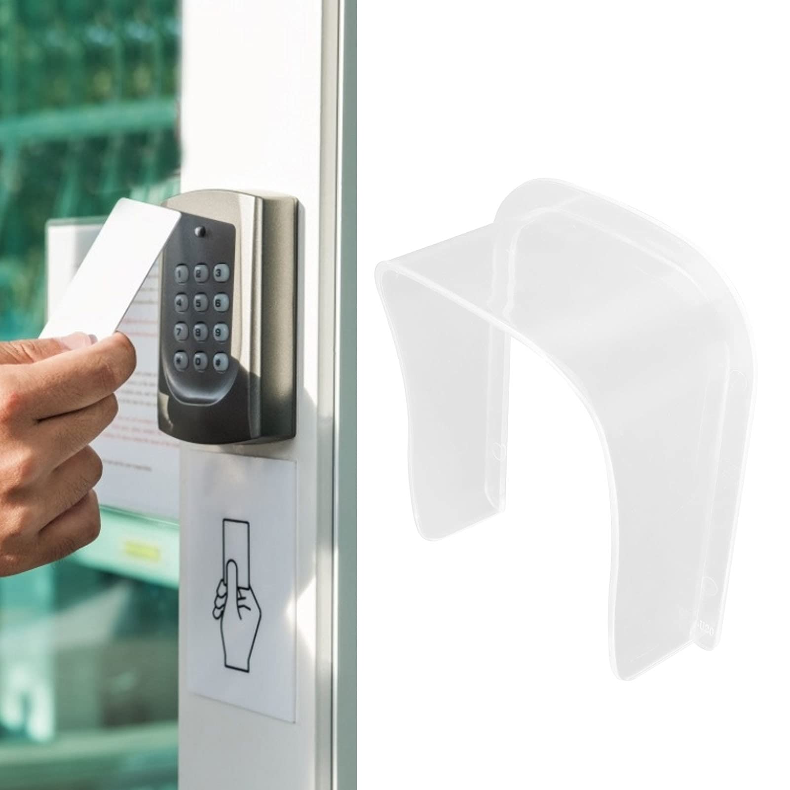 Couvercle de protection pour sonnette extérieure : protégez votre carillon sans fil sous la pluie