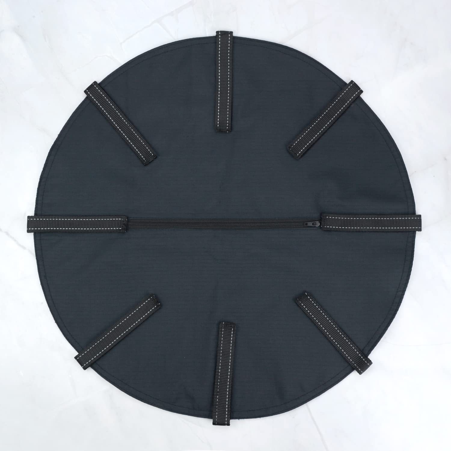 Protège-rayons de fauteuil roulant avec poche de rangement pour roues de fauteuil roulant 61 cm pour protéger les doigts