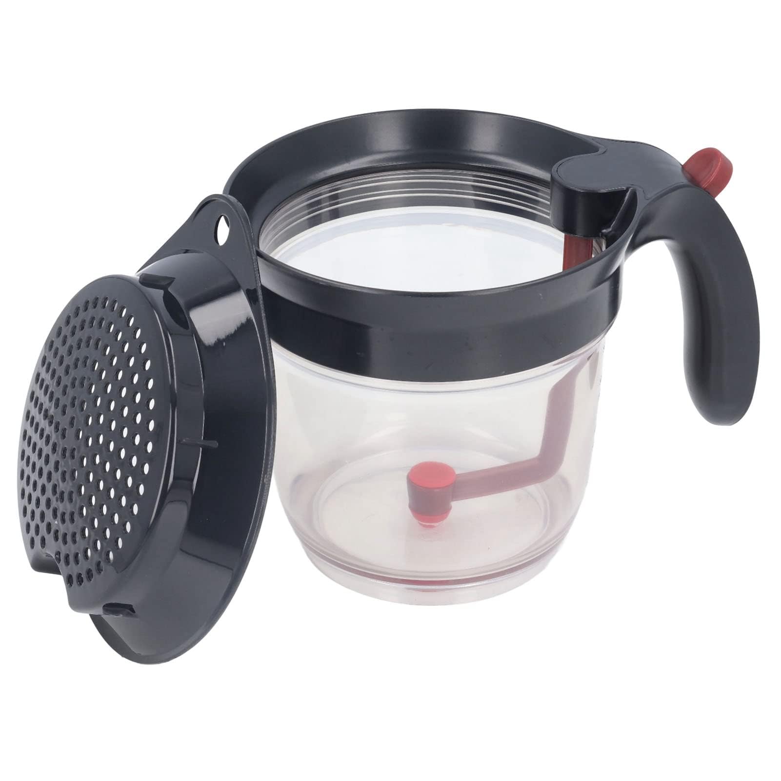 Separador de grasa de salsa con liberación inferior, separador de grasa de salsa, separador de grasa, separador de grasa para cocinar salsa, sopa, guiso, separador de aceite