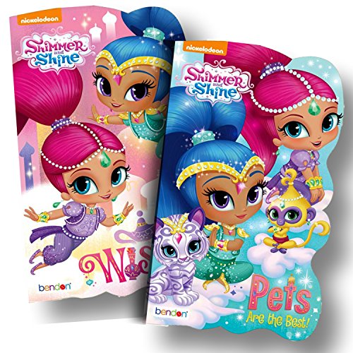 Disney Baby Toddler Board Books - Set of 2 (Shimmer and Shine Board Books)