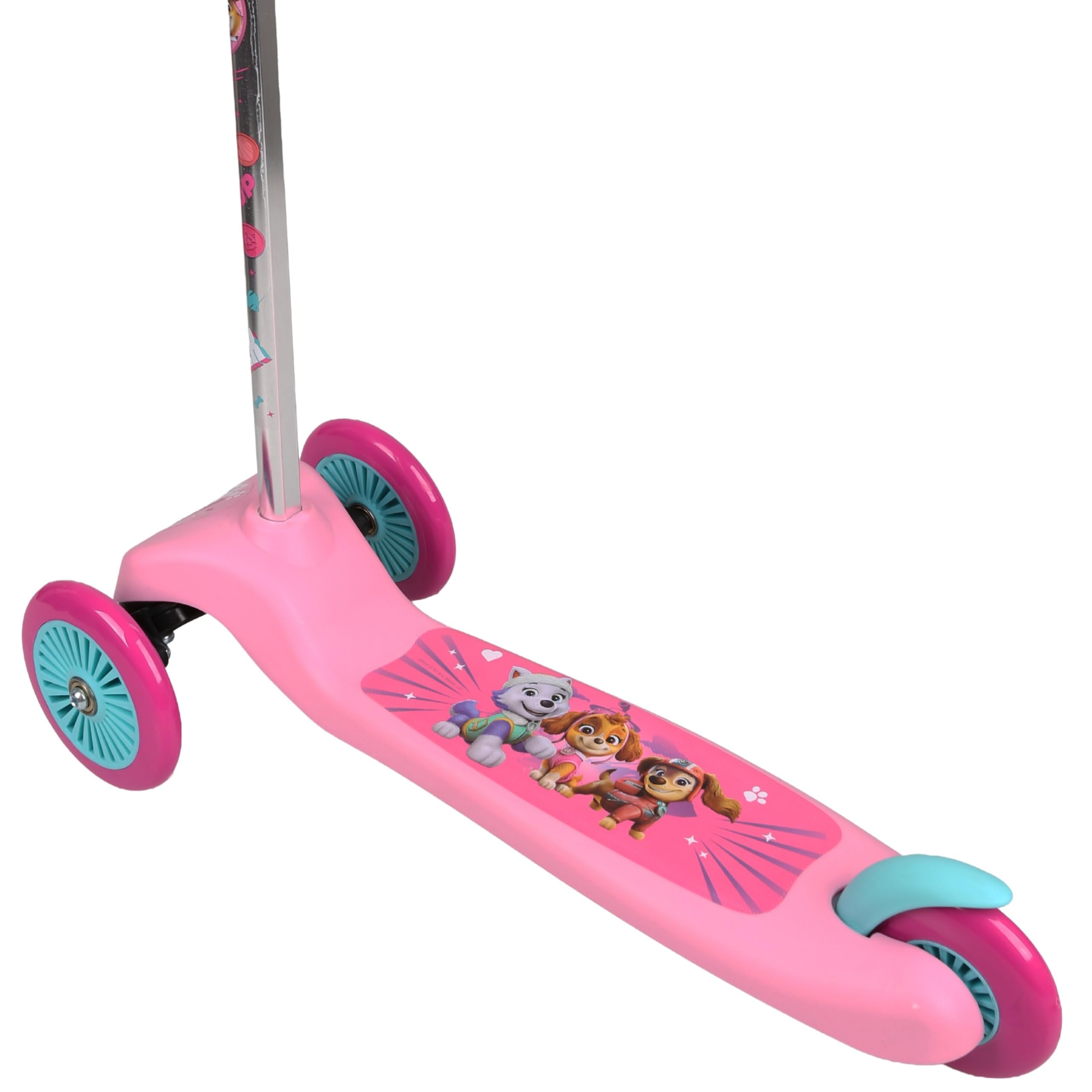 Disney Stitch Patinete de Tres Ruedas, con Equilibrio, Antideslizante, Plegable, hasta 20 kg