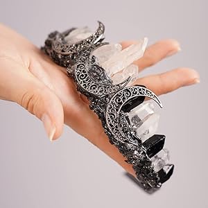 Amazon.com: JWICOS Raw Crystal Quartz Crown Clear Crystal Amazon.com: JWICOS Raw Crystal Quartz Crown Clear Crystal