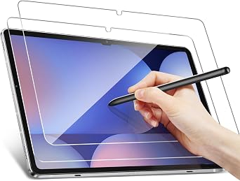 ZtotopCase 2 Pack Screen Protector for Galaxy Tab S10 Plus 12.4/S9 FE Plus 5G/S9 Plus/S7 FE/S8 Plus/S7 Plus, 9H High Definition/S Pen Compatible Tempered Glass for Samsung Tablet S10+S9 FE+S8+