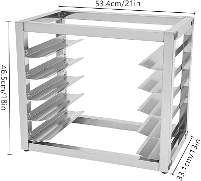 Stainless Steel Stackable Bun Pan Baking Cooking Bakery Wire Racks Bread Baking Equipment For Home Restaurant Kitchen (5 Tier)