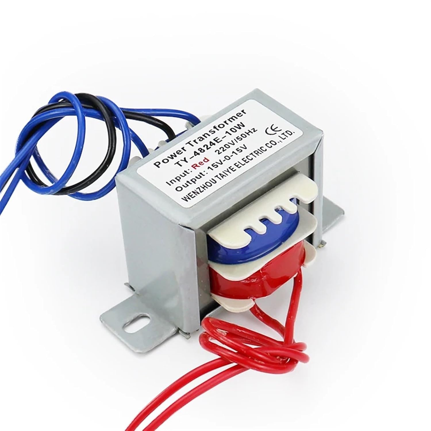 LIUXIFENG 10W/VA Power Transformer AC220V to 6V 9V 15V 24V EI AC380V to AC24V Electronic Voltage Transformer (Size : 220V 9V)