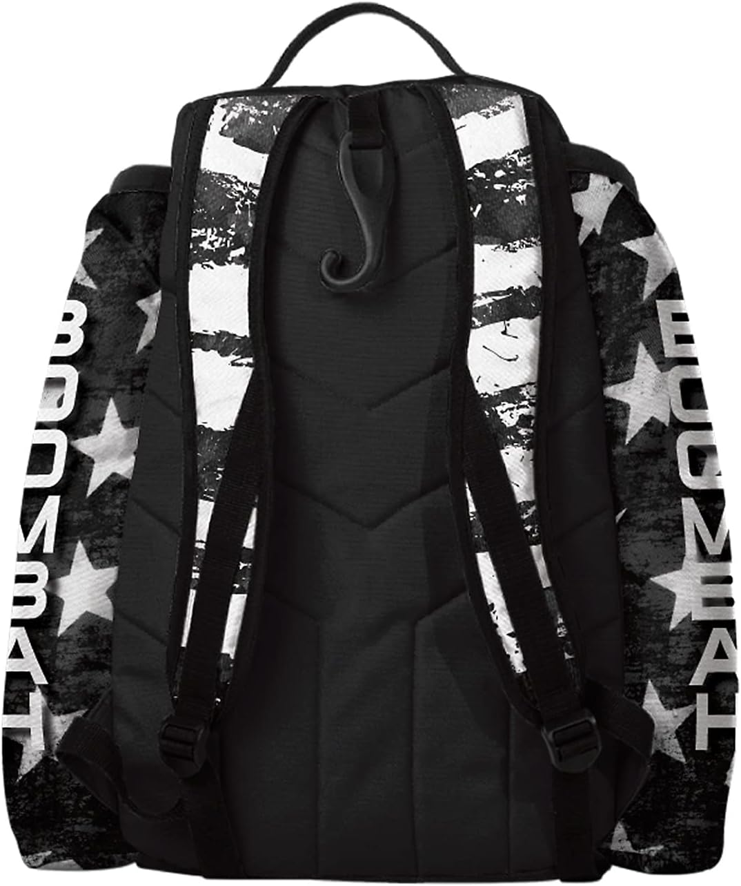 Boombah Prospect USA Stars & Stripes Black Ops Bat Bag - 20.5" x 16" x 16" - Black/White