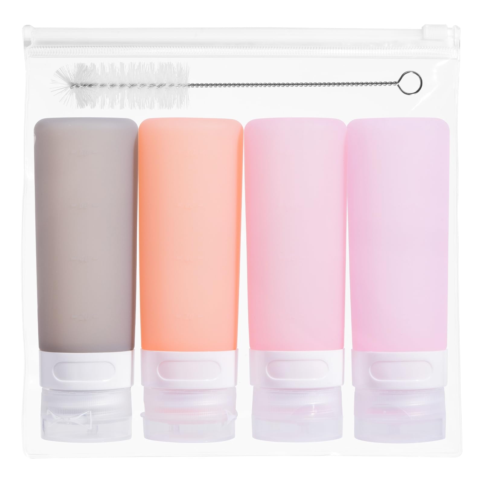 MICEBAY 3 oz Condiment Squeeze Bottles, Leakproof Salad Dressing Container