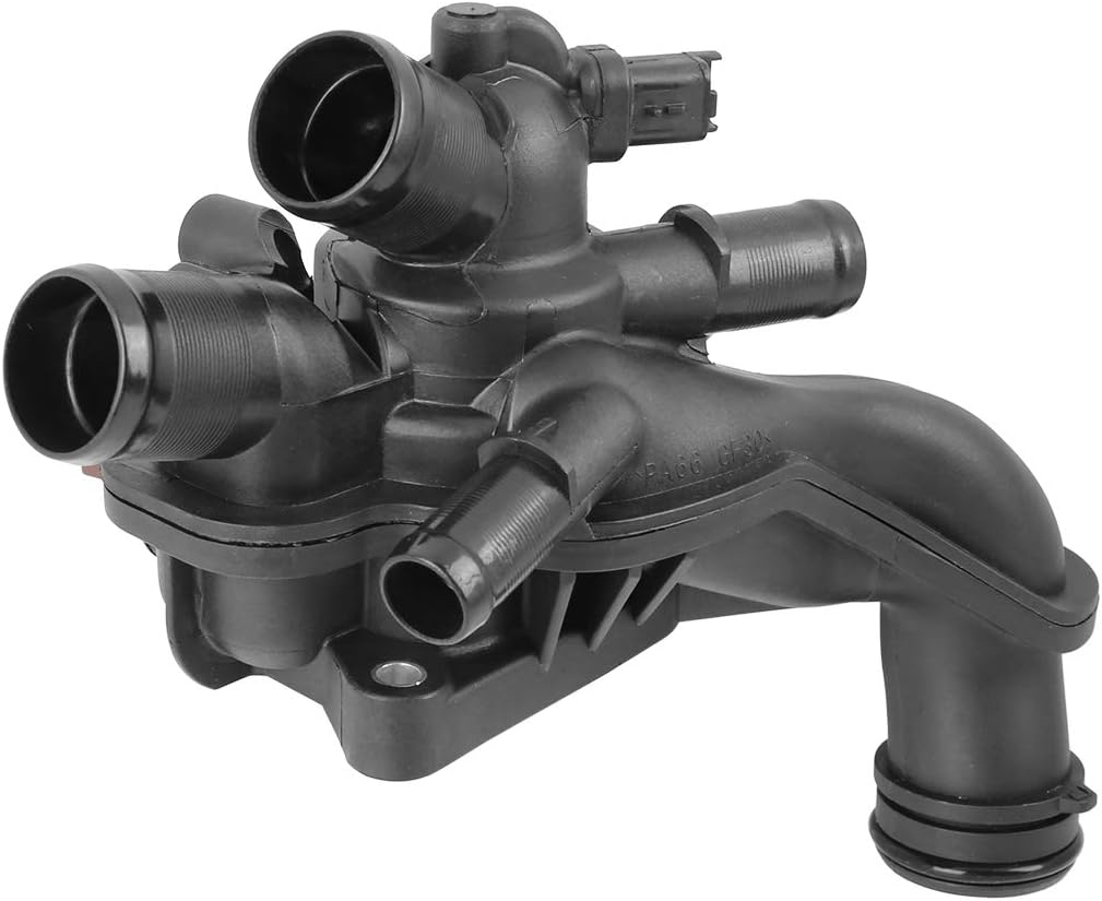 X AUTOHAUX Car Auto Thermostat Housing 11537534521 V75345218007 for Mini for Peugeot