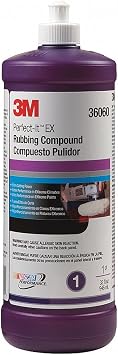 3M 36060 Perfect-It 3000 Extra Cut Rubbing Compound - 1 Quart