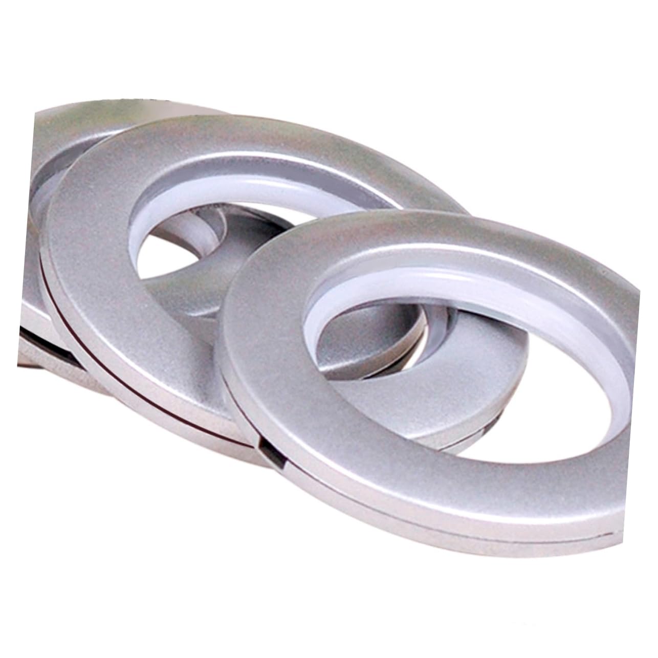 FUNOMOCYA Outer Diameter Curtain Rod Silver Buckle Easy to Use No Special Tools Needed