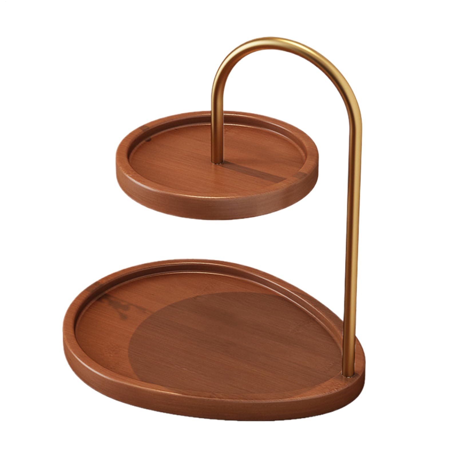 Bandeja de madera decorativa para organizar llaves y gafas en el recibidor o dormitorio