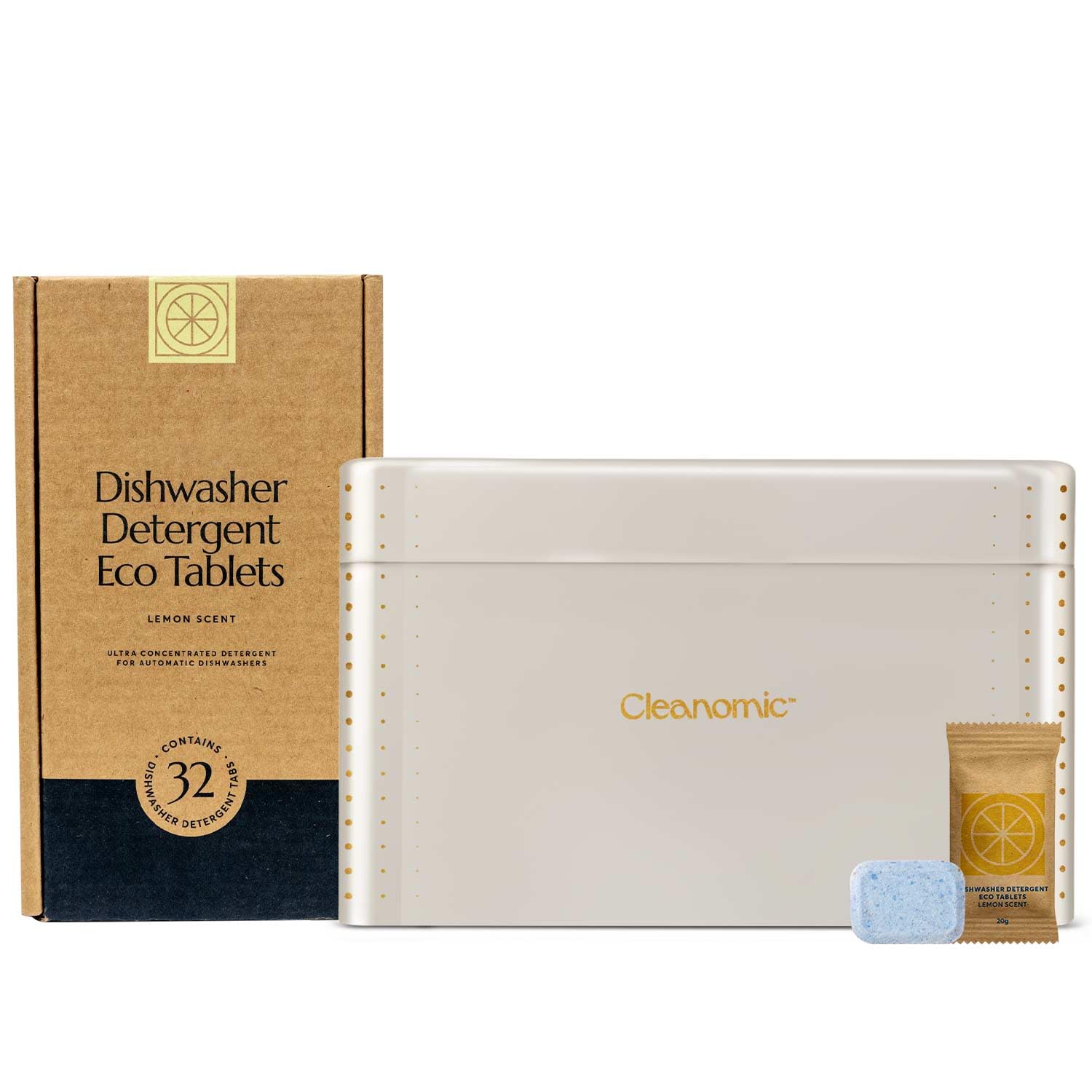 Cleanomic Dishwasher Pods and Tablet Tin Bundle