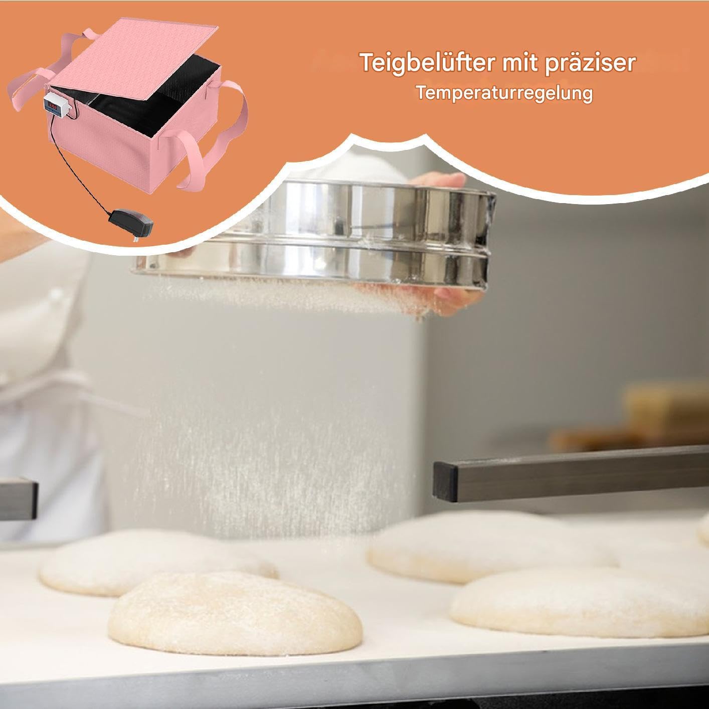 Broodbakdoos voor bakken, deegfermentatie, verwarmingstoestel, fermentatiebox voor het bewaren van brood, rijstwijn, veelzijdige warmhoudbox voor fermentatieprocessen