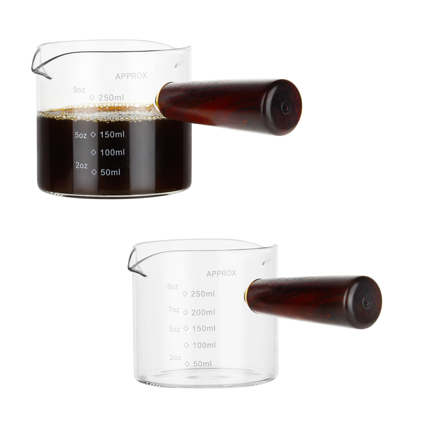 Lot de 2 tasses à mesurer 250 ml pour ne plus rater vos recettes