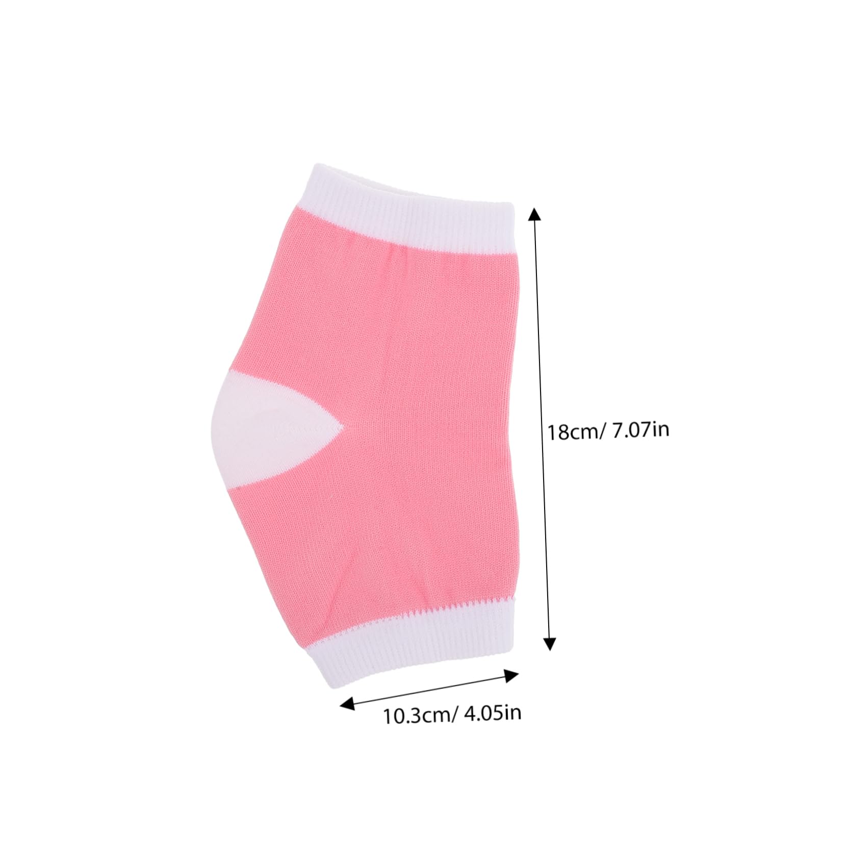 BESTYASH Overnight Moisturizing Heel Sleeves Soft Gel Socks for Men Women's Foot Care