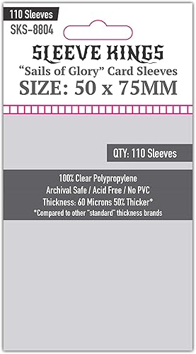Miniatura 2 de Mangas cuadradas medianas (2.559 x 2.559 in) paquete de 110, 60 micras