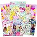 Barbie Coloring and Activity Book Super Set -- 4 Barbie Books with Over 50 Barbie Stickers (Barbie Party Pack)