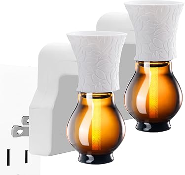 Amazon.com: Earffloz Plug in Oil Diffuser, 2 Packs Blank for DIY Air ...