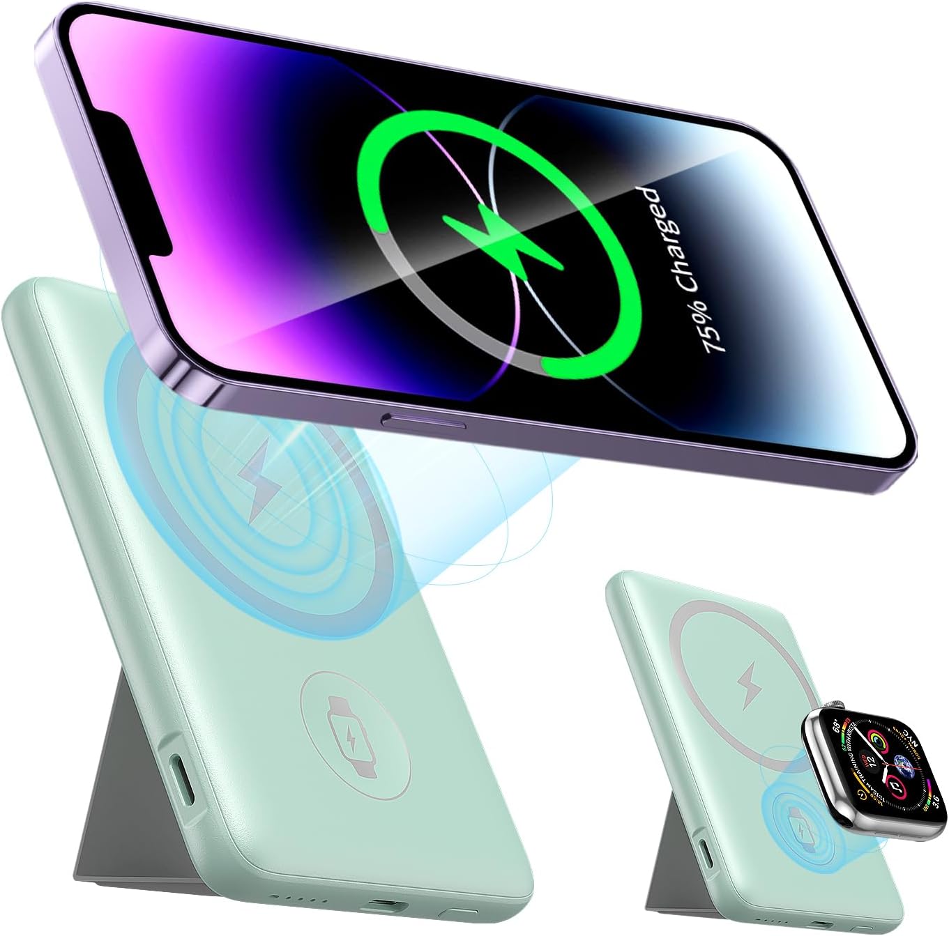 Magnetic Wireless Portable Charger with Apple Watch Kuwait Ubuy