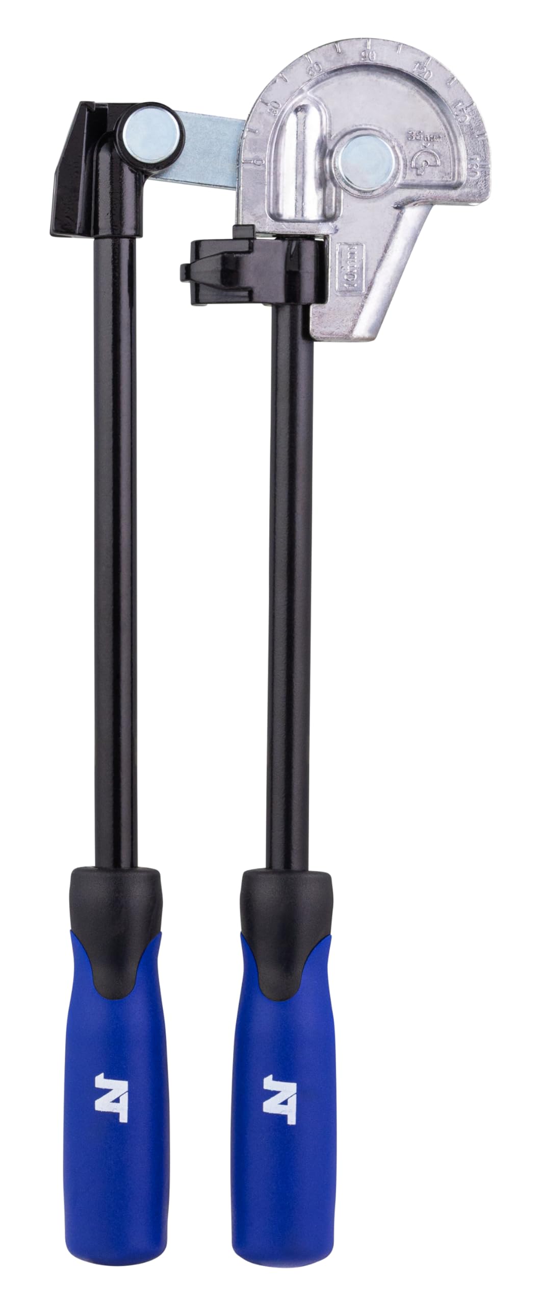 Cintreuse manuelle angle maxi 180 ° pour tube cuivre diamètre 10 mm NOYON & THIEBAULT | Poignées anti-dérapantes | tête graduée de 0 à 180° | crochet de maintien du tube | acier carbone et aluminium