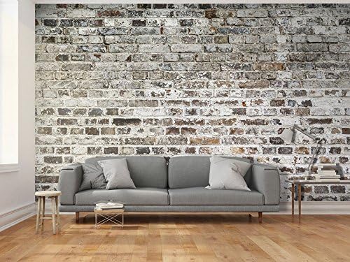 Miniatura 3 de artgeist Mural de pared Ladrillos de imitación de 157 x 110 pulgadas, papel tapiz no tejido XXL, decoración de pared de vellón, impresión