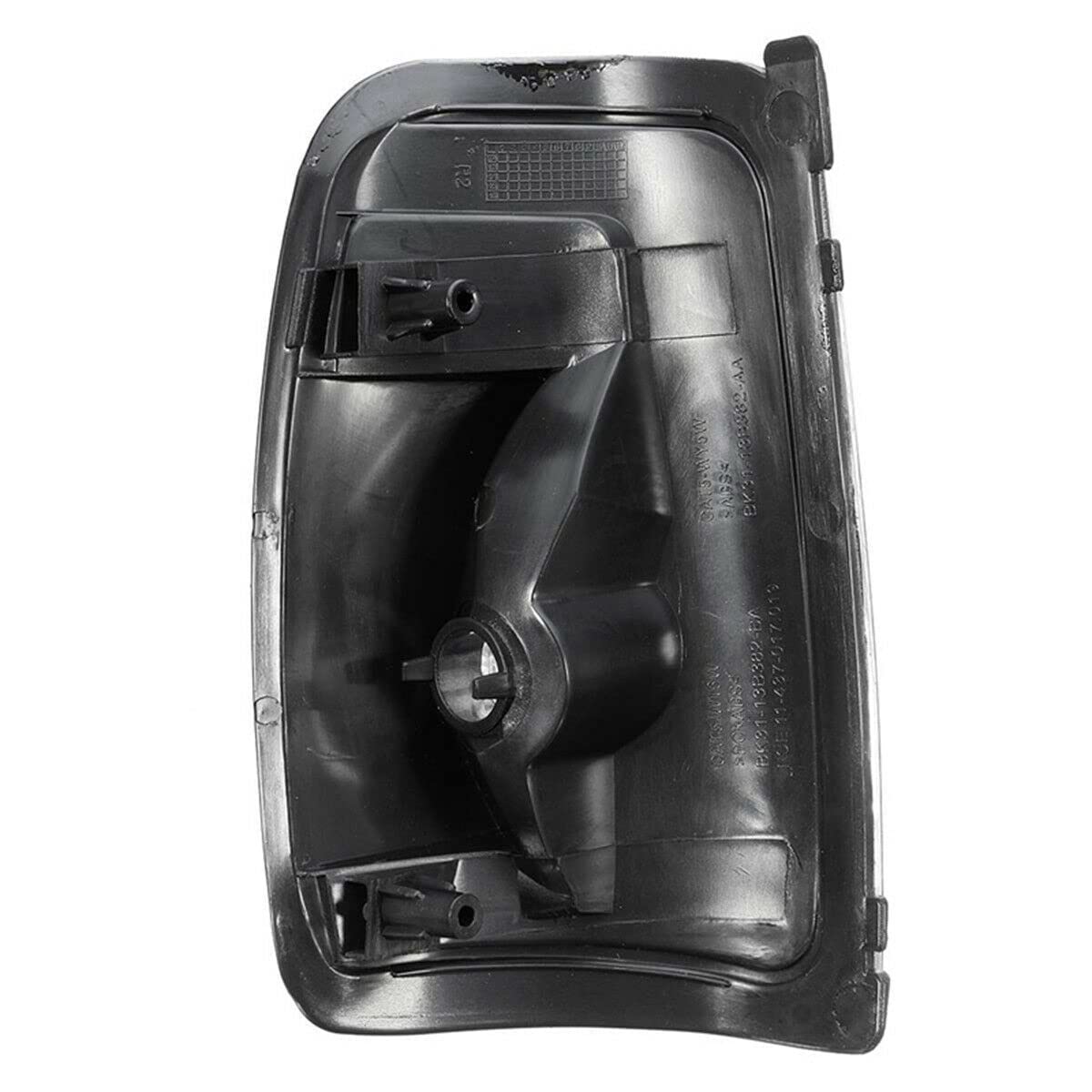 Blinker für Außenspiegel, bernsteinfarbenes / klares Objektiv-Gehäuse, kompatibel mit Ford Transit MK8 2014 > ON (rechte Seite, klare Linse)