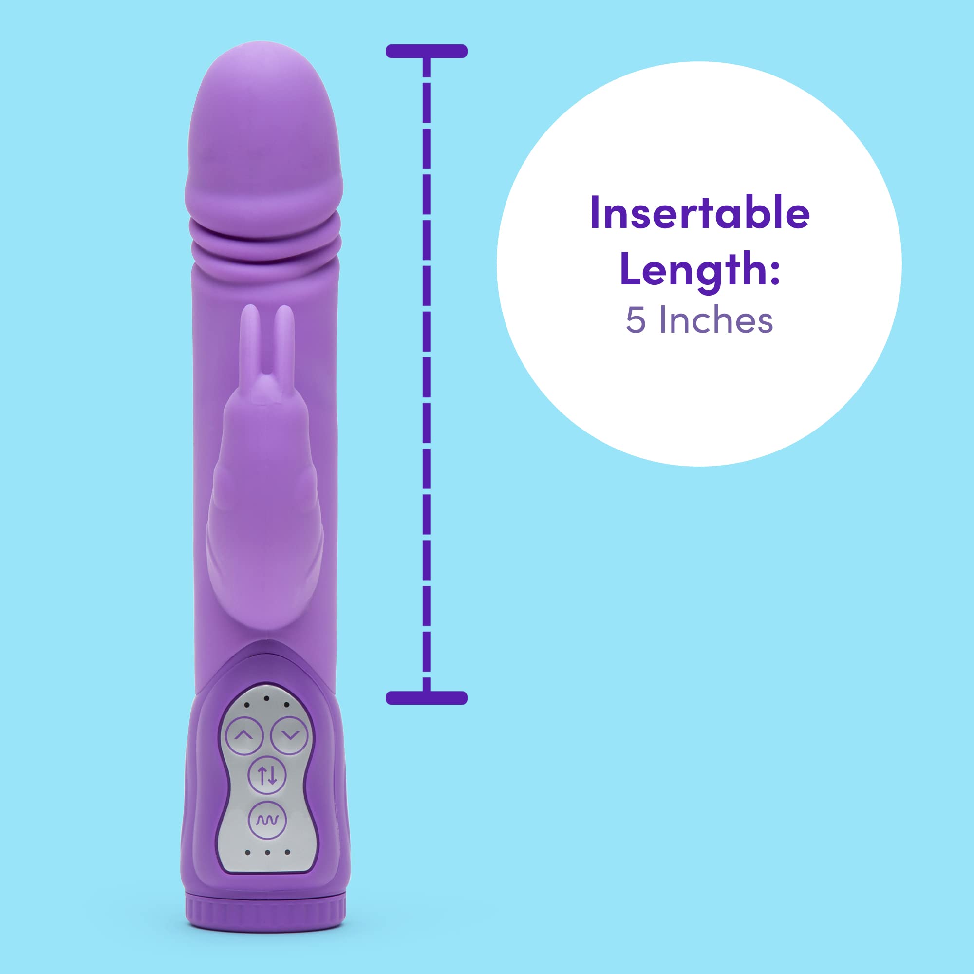 lovehoney dream rabbit rechargeable silicone thrusting rabbit vibrator Review: Lovehoney Dream Rabbit Vibrator main image 1