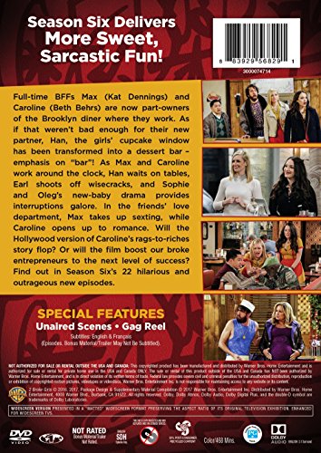 2 Broke Girls: The Complete Sixth Season (DVD) image 4