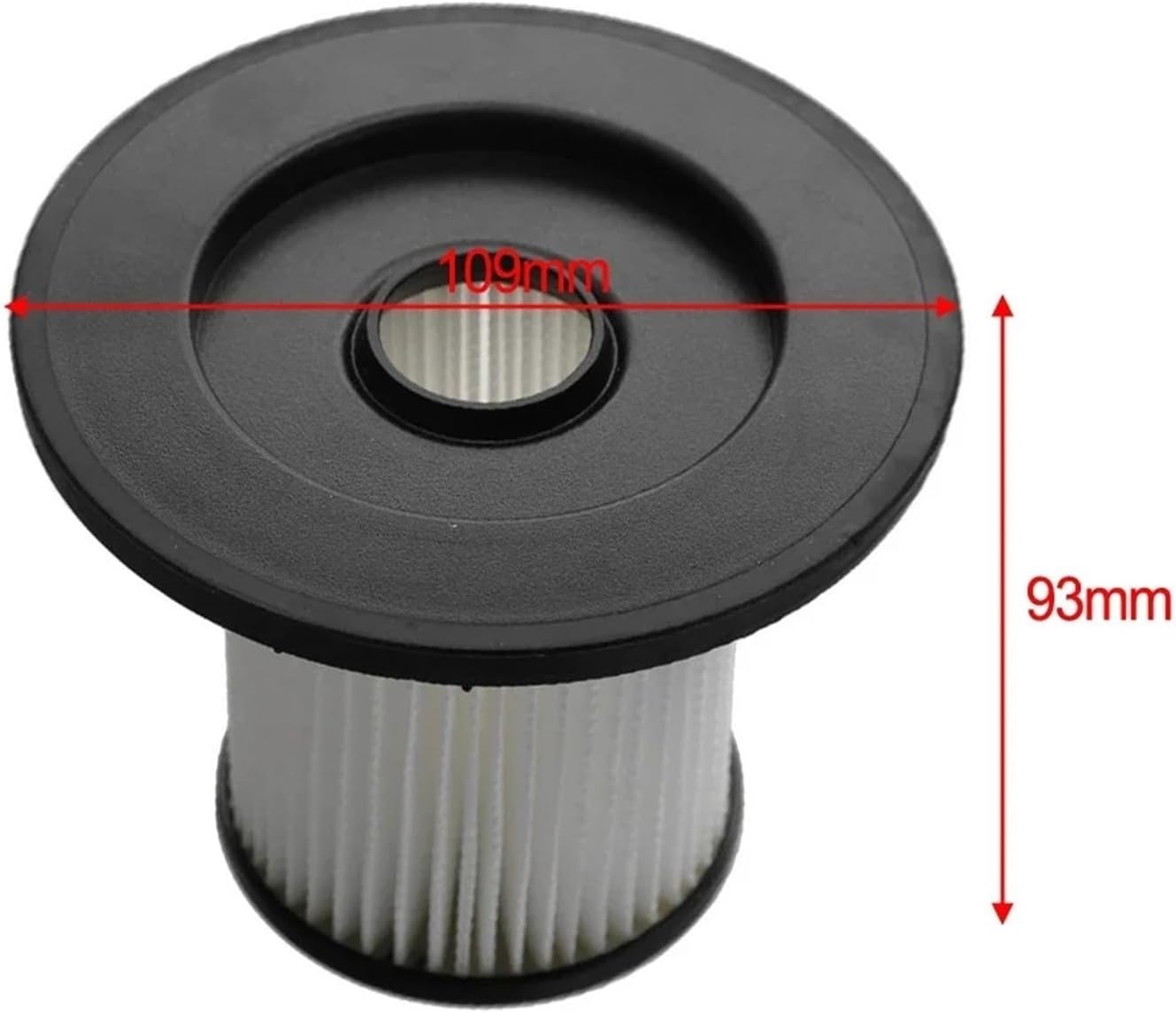 12040193 Vacuum Cleaner Filter Replacement Compatible with Bosch BBS711XXL / BCS712GB / BKS711MTB - 109x93mm Cordless Handheld Vacuum Filter(2 Pack)