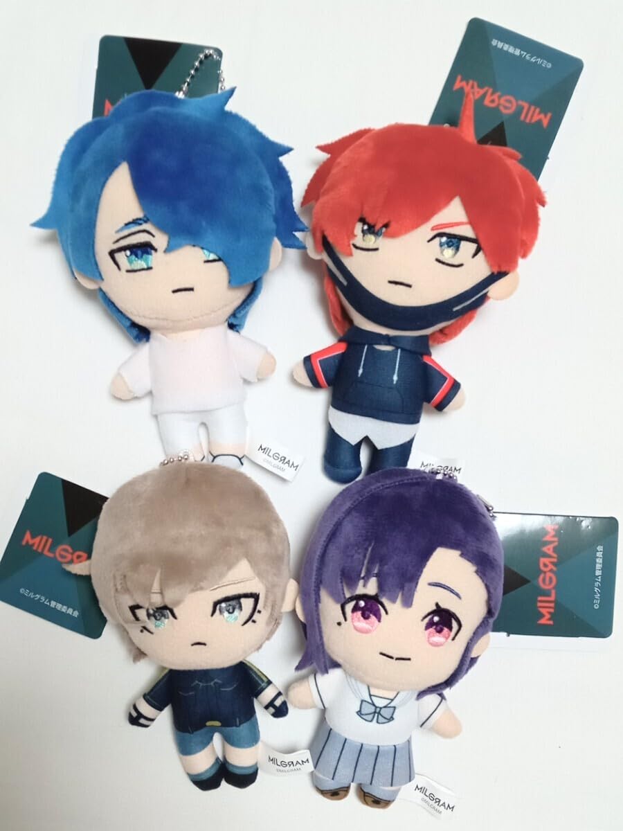 MILGRAM ミルグラム デフォルメぬいぐるみ アナザー衣装ver. コンプ Amazon.co.jp: MILGRAM ミルグラム デフォルメぬいぐるみ アナザー衣装