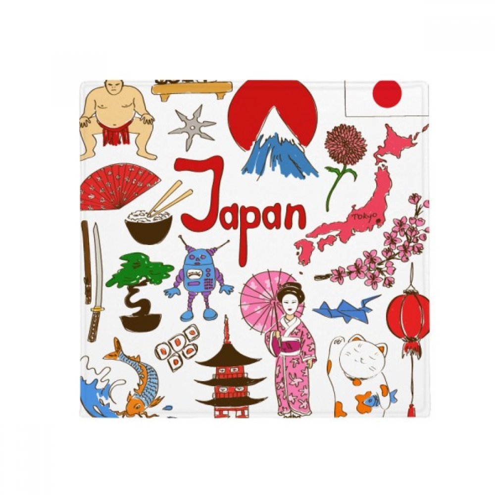 Tapis pour animaux motif Japon de 80cm une idée cadeau originale pour passionnés de décoration