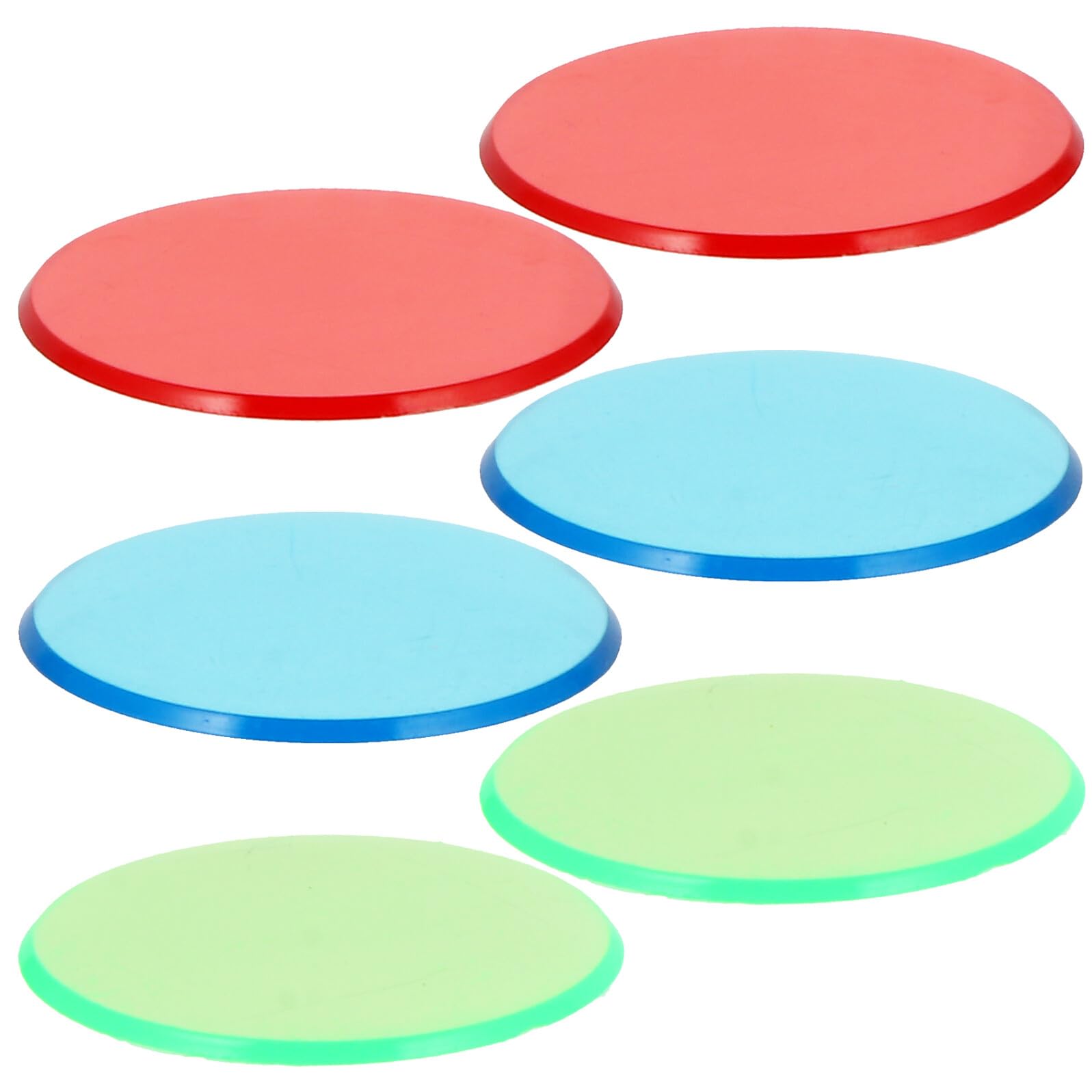 Alipis Filtres de Couleur Puce de Transmission Optique Éducative pour Garçon et Filles en Plastique 6pcs Exploration des Propriétés Lumière et Correction des Couleurs