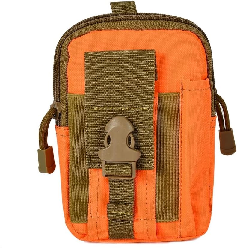 Tactical Waist Pouch Waist Bag Belt Phone Pouch Holster Purse Carrying Pouch for Smartphone, Tools