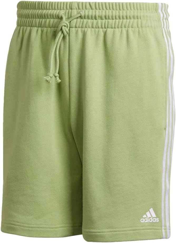 lime green adidas shorts
