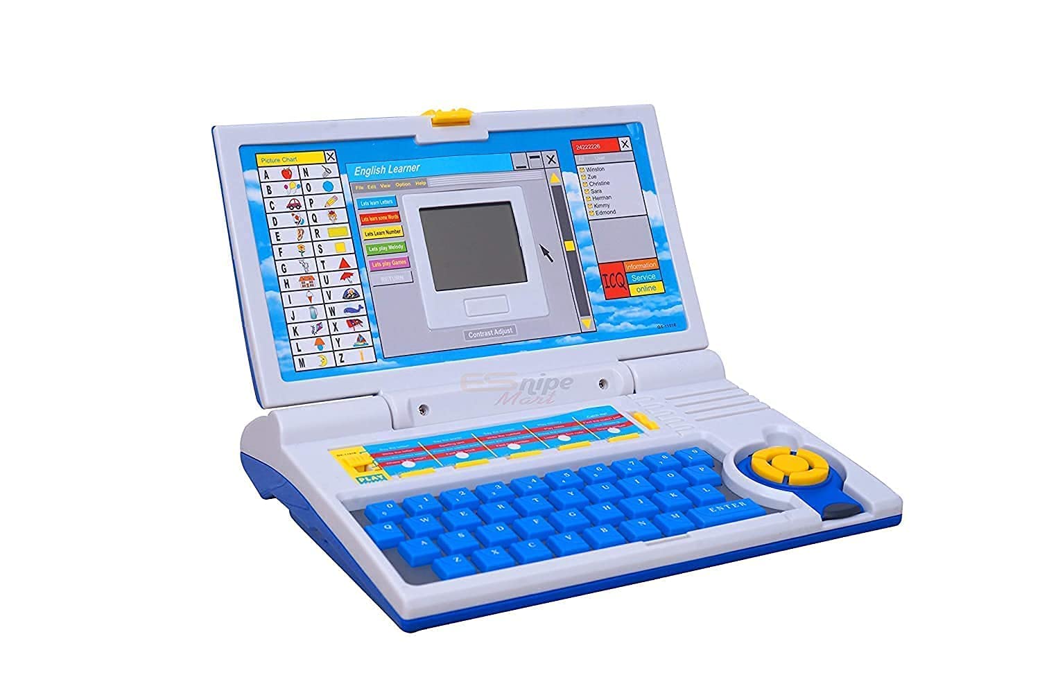 Bestonl Kids Laptop 20 Activity and Gaming English Learning Fun Laptop/Notebook for Kids Consist of Alphabets, Words, Numbers and Musical Note 3