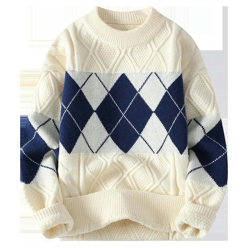 Sweaters Men Winter Korean Style Thicken Mens Warm Sweater Mens Warm Sweaters Men's Wool Pullovers Male4