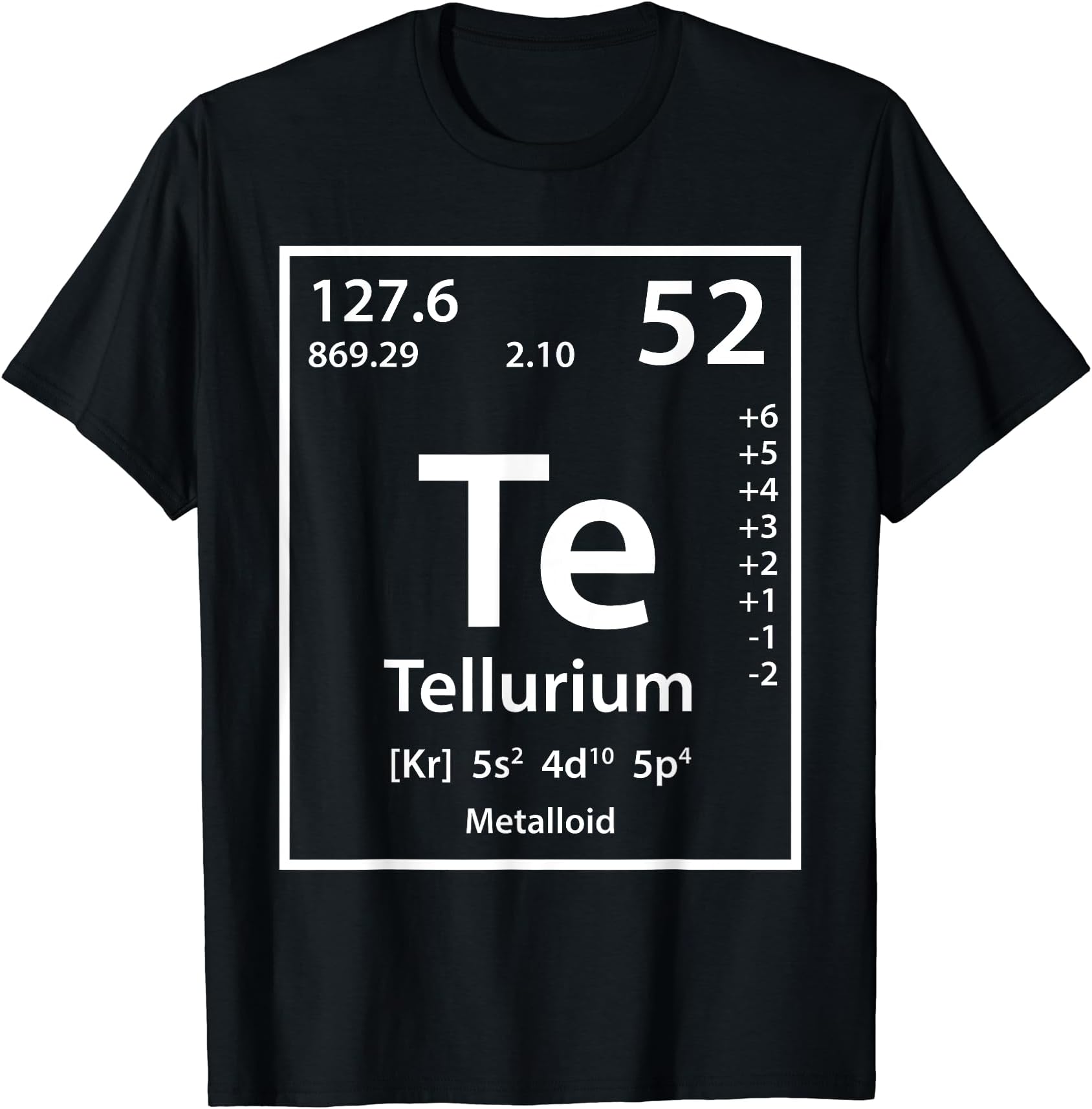 Tellurium Element (white) T-Shirt