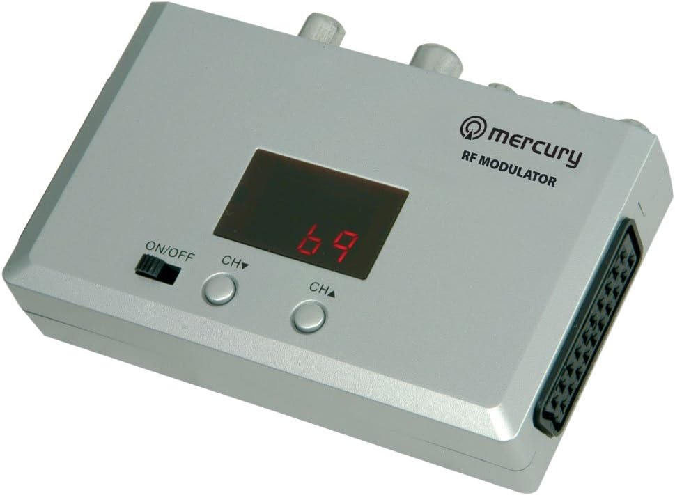 Mercury Universal Scart RF RCA TV Video Modulator ILS102
