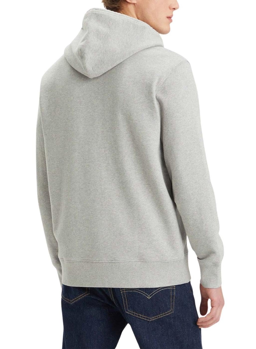 Levi's Męska bluza z kapturem The Original Hm Hoodie, Mid Tone Grey Heathe, XXL