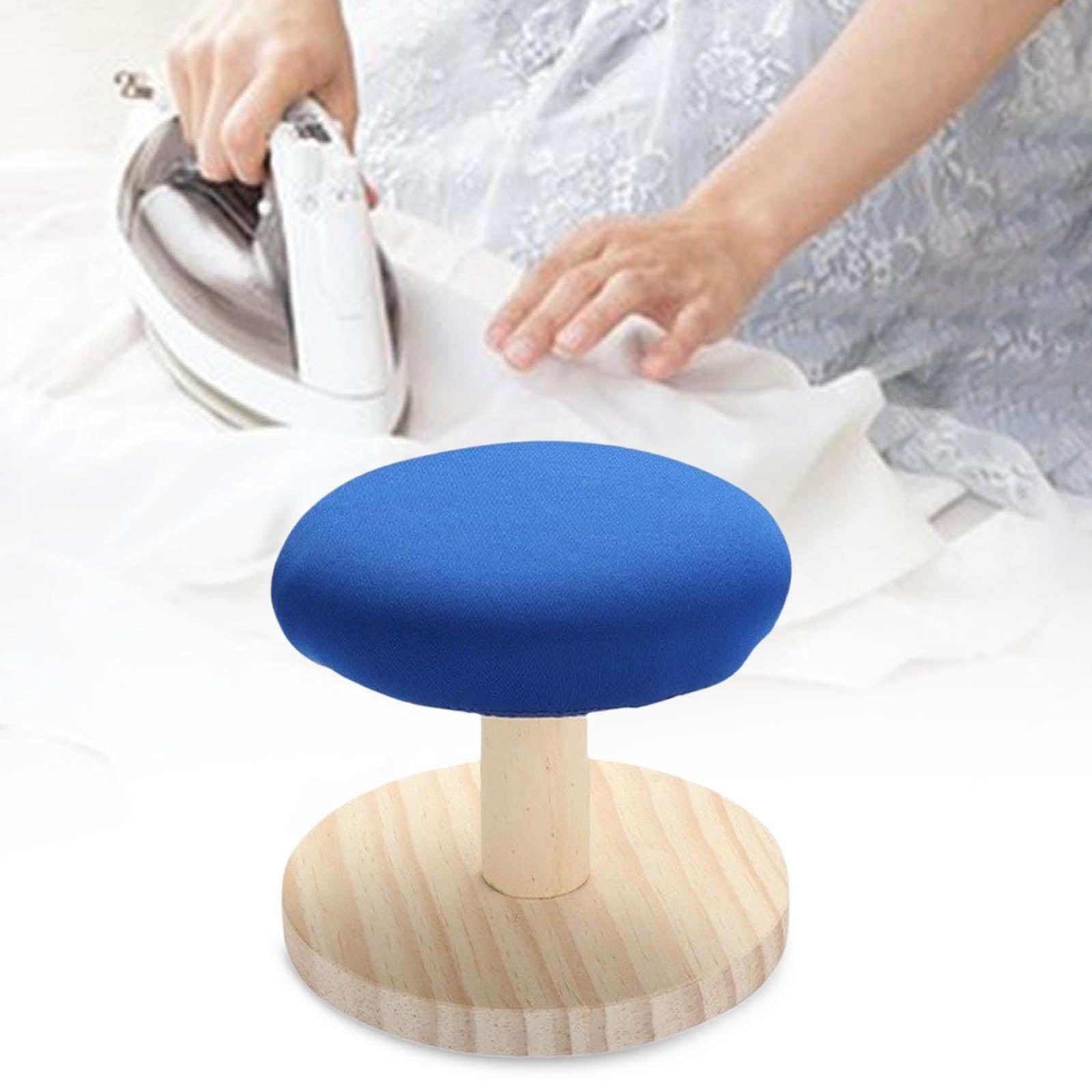 Tabla de Planchar de Madera, Almohadilla de Planchado Compacta Y Multifuncional, Soporte de Regalo para Sastres, Herramienta de Planchado para Sujetad