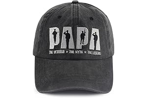 Papa Veteran: Honor, Courage, Strength Embroidered Hat