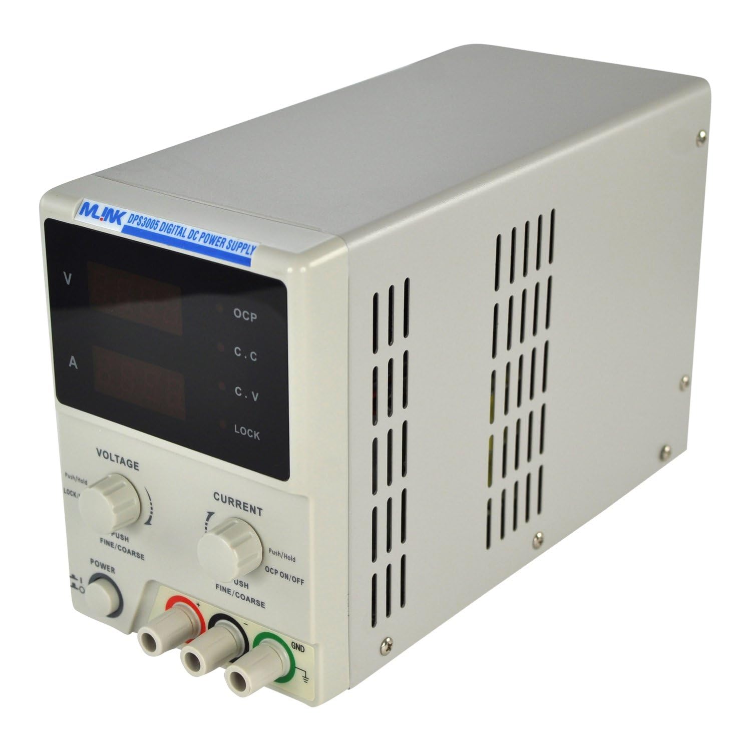 Mlink DPS3005 Fuente de Alimentación Regulable Digital 0-30V 0-5A 150W Display LED Laboratorio