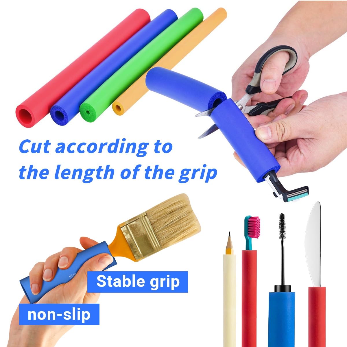 Tubo Isolante In Schiuma 98cm Per Maniglie - Antiscivolo E Flessibile Per Palestra E Attrezzi - Foto 13