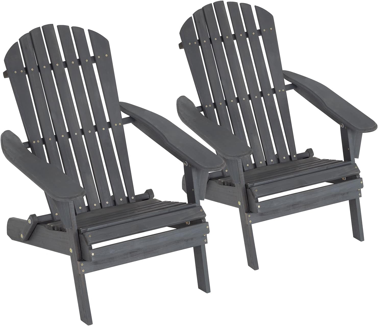 YIQIEDEY Adirondack Chairs Set of 2,Lawn Chairs Weather