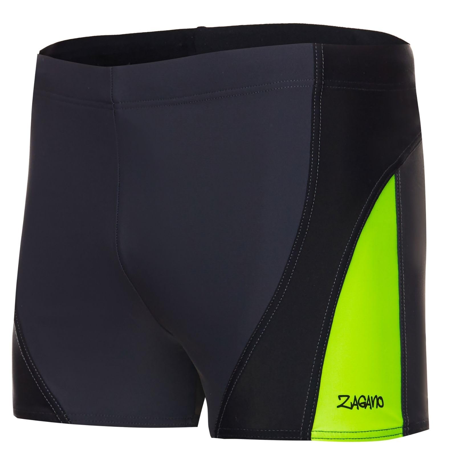 Zagano Badehose Herren Swim Trunks - Badehosen Männer Schwimmhose - widerstandsfähige Männer Badehose eng anliegend - Made in EU