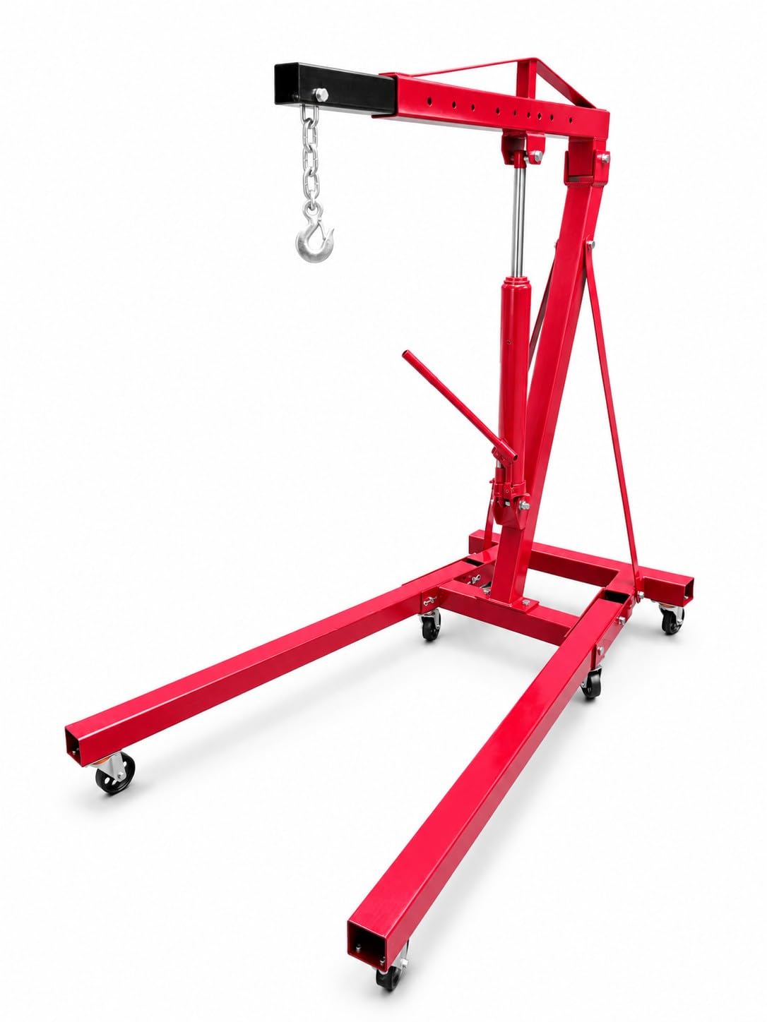 otgerlensker products B-Ware Werkstattkran 2000 KG klappbarer Motorhalter Motorkran Motorheber Werkstatt Kran