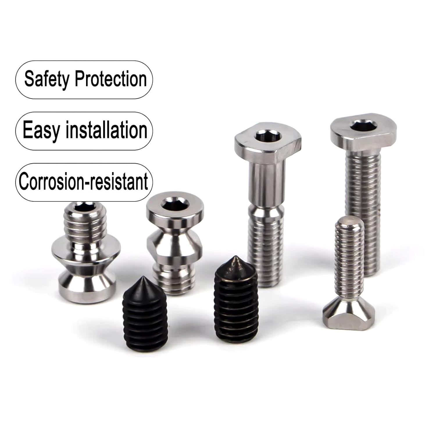 Laser Cutting Head Anti-Collision Protective Screws 4 Pcs (BLT6xx 8XX)