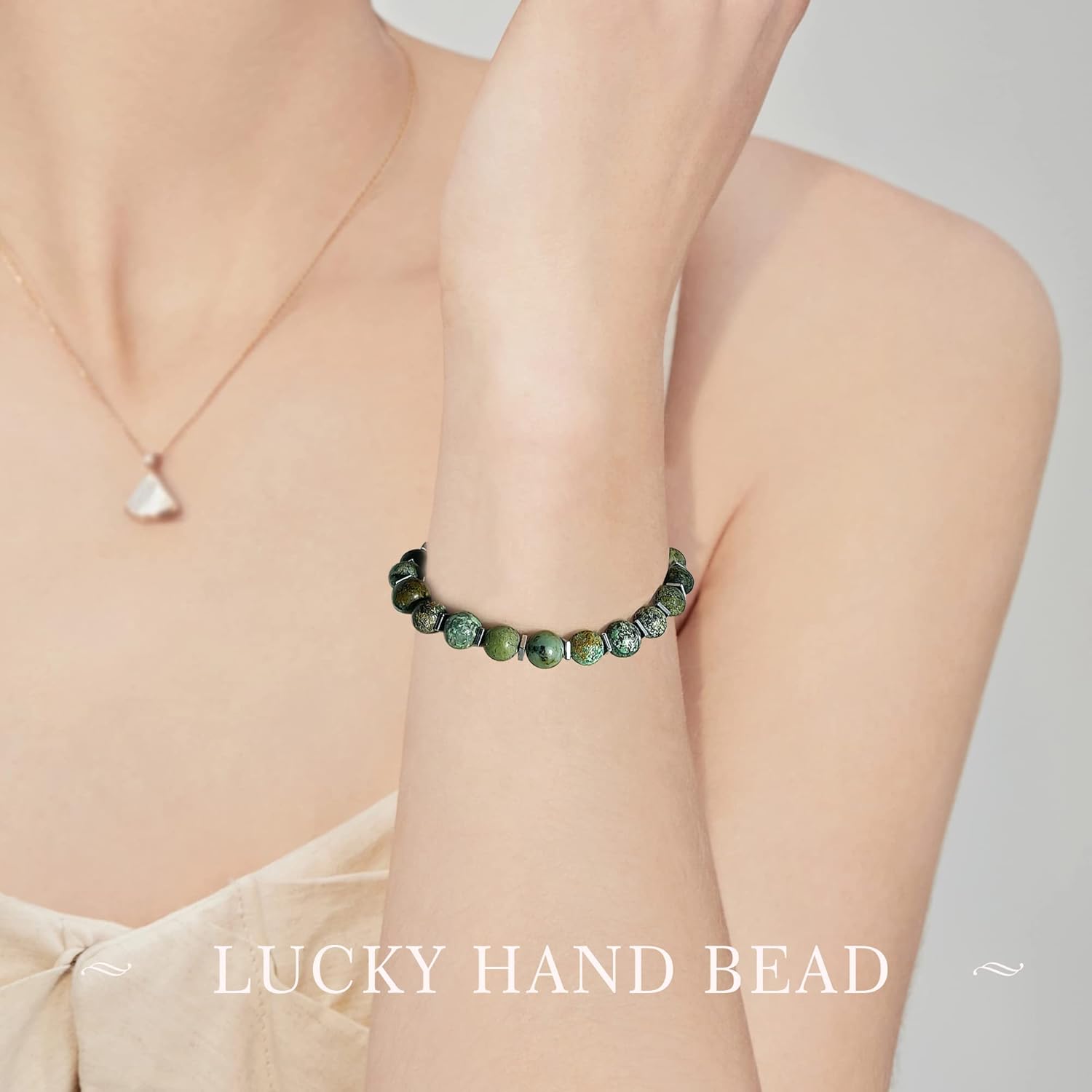 Get Well Gifts Natural Stone Healing Bracelets,Thinking of You Sobriety Inspirational Encouragement Gifts for Women Friends Sister - Image 6