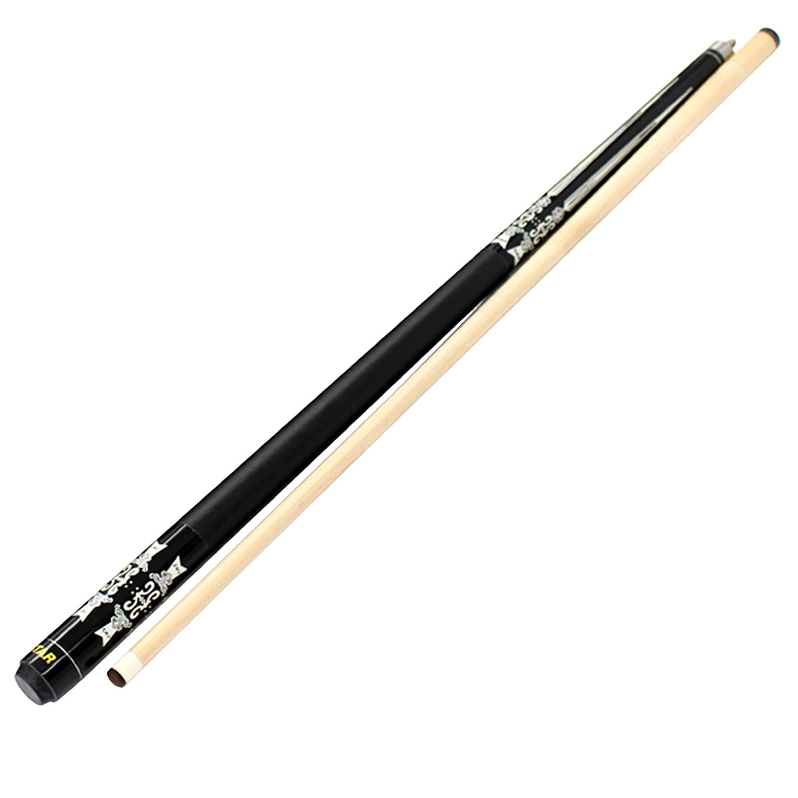 JTLYPool Cue, Billiard Stick, 13mm Cue Tips, Handmade,Stable Accurate Shooting, Well Balanced, Black Leather Grip, Comfortable To The Touch, For Snooker Table
