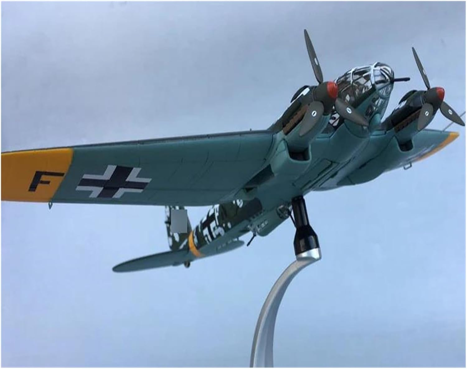 Miniature Scale 1 72 for He111 AA33718 Bomber Model Barbarossa Alloy Collection Flying Toy Game Kits